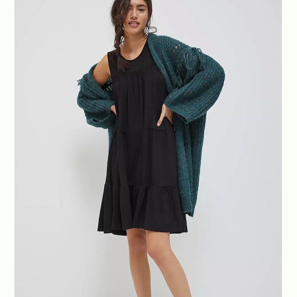 Anthropologie Shanna Tiered Tunic Dress